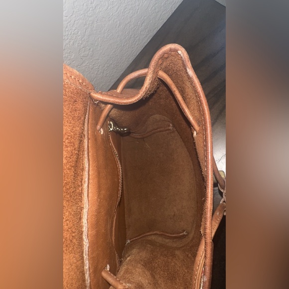 Coach Vintage Brown Leather Day Pack 9960 - Picture 8 of 11